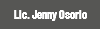 Lic. Jenny Osorio