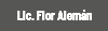 Lic. Flor Alemán