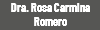 Dra. Rosa Carmina Romero